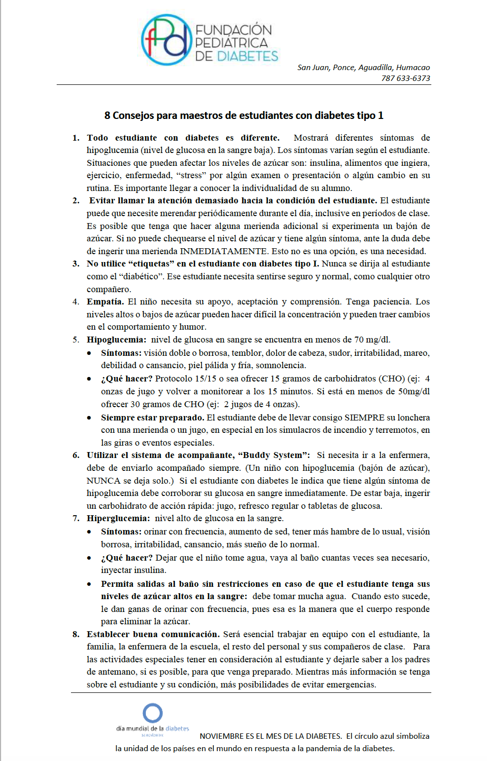 Manejo de la diabetes en desastres naturales